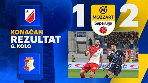 mozzart bet|MOZZART BET SUPERLIGA (6. kolo): Vojvodina .